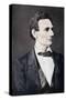 Abraham Lincoln, 16th President of the United States, 1860S-Alexander Hessler-Stretched Canvas