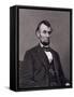 Abraham Lincoln, 16th President of the United States of America-Mathew Brady-Framed Stretched Canvas