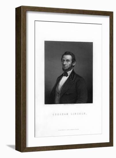 Abraham Lincoln, 16th President of the United States-HC Balding-Framed Giclee Print
