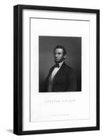 Abraham Lincoln, 16th President of the United States-HC Balding-Framed Giclee Print