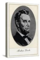 Abraham Lincoln, 16th President of the United States-Gordon Ross-Stretched Canvas