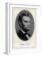 Abraham Lincoln, 16th President of the United States-Gordon Ross-Framed Giclee Print