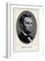 Abraham Lincoln, 16th President of the United States-Gordon Ross-Framed Giclee Print