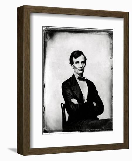 Abraham Lincoln, 16th U.S. President-Science Source-Framed Giclee Print