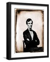 Abraham Lincoln, 16th U.S. President-Science Source-Framed Giclee Print