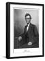 Abraham Lincoln (1809-186), US President, 1860-T Cole-Framed Giclee Print