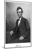 Abraham Lincoln (1809-186), US President, 1860-T Cole-Mounted Giclee Print