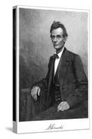 Abraham Lincoln (1809-186), US President, 1860-T Cole-Stretched Canvas