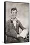 Abraham Lincoln, 1809 – 1865, Seen Here in 1854-null-Framed Stretched Canvas