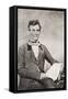 Abraham Lincoln, 1809 – 1865, Seen Here in 1854-null-Framed Stretched Canvas