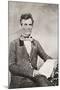 Abraham Lincoln, 1809 – 1865, Seen Here in 1854-null-Mounted Giclee Print