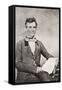 Abraham Lincoln, 1809 – 1865, Seen Here in 1854-null-Framed Stretched Canvas