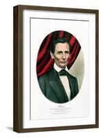 Abraham Lincoln (1809-6), C1865-Currier & Ives-Framed Giclee Print