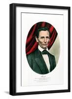 Abraham Lincoln (1809-6), C1865-Currier & Ives-Framed Giclee Print