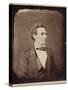 Abraham Lincoln (1809-65), 16th President of the USA, Copy Print after Photo by Alexander Hesler,…-Alexander Hesler-Stretched Canvas