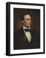 Abraham Lincoln, 1860-George Peter Alexander Healy-Framed Art Print