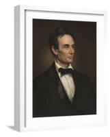 Abraham Lincoln, 1860-George Peter Alexander Healy-Framed Art Print