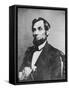 Abraham Lincoln, 1861-Mathew Brady-Framed Stretched Canvas