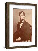 Abraham Lincoln, 1861-Alexander Gardner-Framed Photographic Print