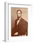 Abraham Lincoln, 1861-Alexander Gardner-Framed Photographic Print