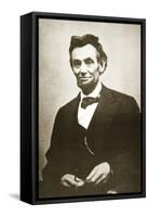 Abraham Lincoln, 1865-Alexander Gardner-Framed Stretched Canvas
