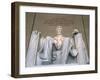 Abraham Lincoln, 1914-20 (View from Foot of the Chair)-Daniel Chester French-Framed Giclee Print