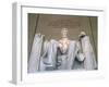 Abraham Lincoln, 1914-20 (View from Foot of the Chair)-Daniel Chester French-Framed Giclee Print