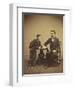 Abraham Lincoln and his son Thomas , 1865-Alexander Gardner-Framed Photographic Print