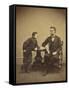 Abraham Lincoln and his son Thomas , 1865-Alexander Gardner-Framed Stretched Canvas