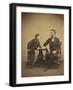 Abraham Lincoln and his son Thomas , 1865-Alexander Gardner-Framed Photographic Print