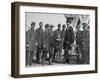 Abraham Lincoln at Antietam during Civil War-null-Framed Photographic Print