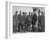 Abraham Lincoln at Antietam during Civil War-null-Framed Photographic Print