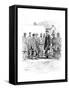 Abraham Lincoln at Antietam-null-Framed Stretched Canvas