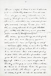 Letter from Abraham Lincoln to Alden Hall, Dated February 14, 1843-Abraham Lincoln-Framed Giclee Print