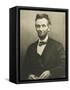 Abraham Lincoln by Alexander Gardner-null-Framed Stretched Canvas