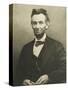 Abraham Lincoln by Alexander Gardner-null-Stretched Canvas