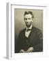 Abraham Lincoln by Alexander Gardner-null-Framed Photographic Print