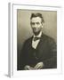 Abraham Lincoln by Alexander Gardner-null-Framed Photographic Print