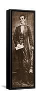 Abraham Lincoln, c.1860-null-Framed Stretched Canvas