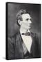 Abraham Lincoln, c.1860-Alexander Hesler-Framed Stretched Canvas