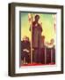 Abraham Lincoln Delivering the Gettysburg Address-Norman Rockwell-Framed Giclee Print