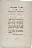 Autograph Manuscript of Lincoln's Last Address as President, Delivered in Washinton, D. C., from…-Abraham Lincoln-Framed Giclee Print