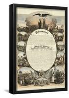 Abraham Lincoln Emancipation Proclamation Historical Poster-null-Framed Poster