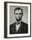 Abraham Lincoln, Head and Shoulders-null-Framed Photographic Print