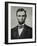 Abraham Lincoln, Head and Shoulders-null-Framed Photographic Print