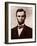 Abraham Lincoln in the Classic 1863 Portrait-null-Framed Art Print