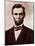 Abraham Lincoln in the Classic 1863 Portrait-null-Mounted Art Print