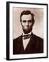 Abraham Lincoln in the Classic 1863 Portrait-null-Framed Art Print