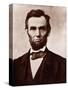 Abraham Lincoln in the Classic 1863 Portrait-null-Stretched Canvas