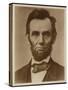 Abraham Lincoln in the Classic Portrait by Alexander Gardner of November 15, 1863-null-Stretched Canvas